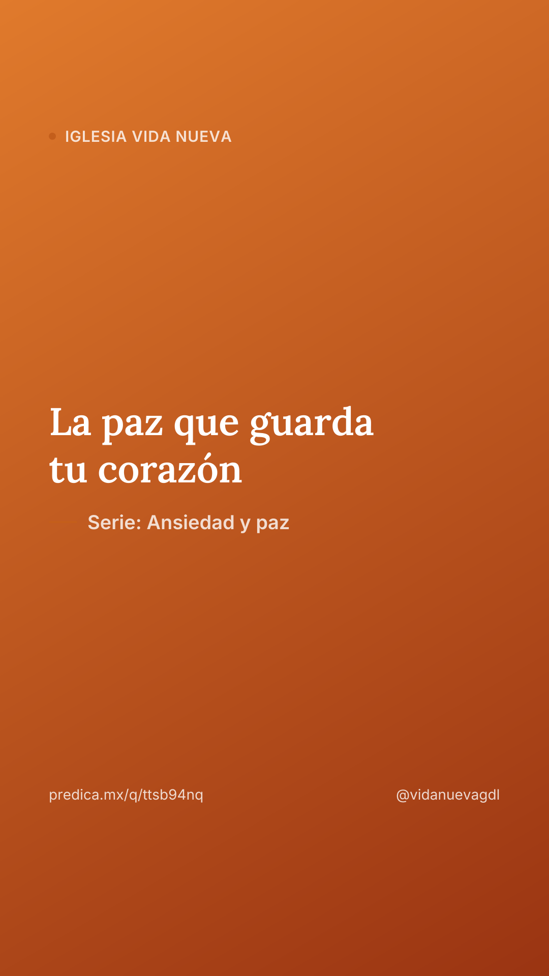 La paz que guarda tu corazón